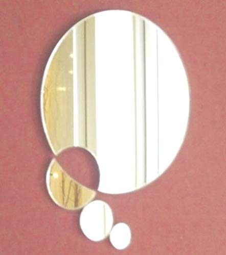 Circle Chain Mirror - Large Circle 40cm x 40cm and 3 Additional Mirrors