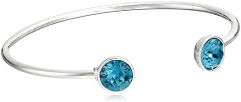 Oroclone 14k Gold-Plated Swarovski Bangle Bracelet