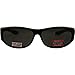 Global Vision Escort Safety Glasses Fit Over Most Eyewear Smoke Lenses (Black Smoke)