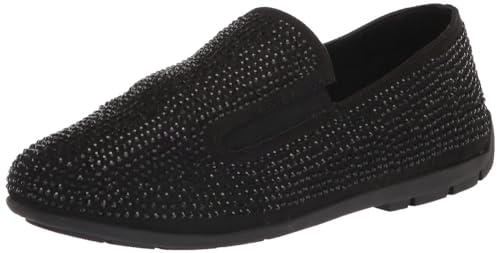 Steve Madden Boys Adaptive Caviar Loafer, Black, 4