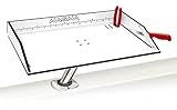 Magma Products, T10-312B Combination Bait/Filet Mate Table with Levelock Rod Holder Mount, 20 Inch x 12-3/4 Inch