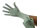 BeeSure BE2837 Green Latex Powder Free Exam Gloves, Peppermint Scented, 4.5 mil, Medium (Pack of 100)