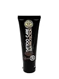 Tattoo Care Sunscreen - 1.35 Oz UVA UVB SPF 30+ Ointment for Tattoo Sun Protection, Sunblock Cream with Natural Ingredients, Protects Tattoo Ink, Moisturizes & Highlights Tattoo Colors