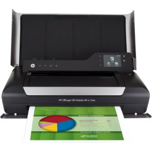 HEWCN550A – HP Officejet 150 Inkjet Multifunction Printer – Color – Plain Paper Print – Desktop