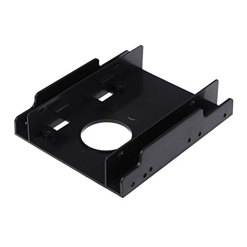 Adasea 2.5" to 3.5" Hard Drive Adapter SSD HDD Plastic Mounting Bracket Adapter Hard Drive Holder,Pack of 4 - Thumbnail 3
