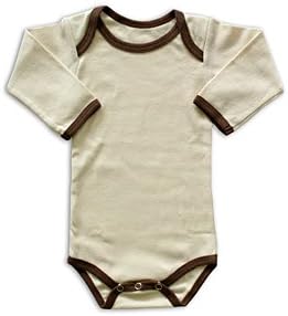 Pixel Organics Onesies in Sand (0-3 Months)