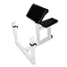 Grfamily Arm Machines for Home N-026 Fitness Preacher Curl Bench for Arm Strength Exercise White & Blackthumb 2