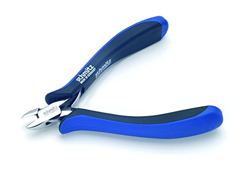 Seitenschneider 120mm | schmitz 3112HS22 | ovaler Kopf mit feiner Schneid-Wate und Drahthalter hinter der Schneide | ESD…