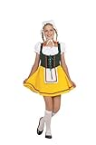 RG Costumes Bavarian Girl Costume, Green/Yellow/White, Medium