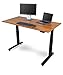 Electric Standing Desks (60 Inches, Black Frame/Teak Top)