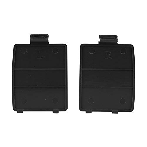 1 pair Replacement Battery Door Case Cover Lids for Sega Gamegear Console black