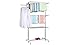 Hyfive Clothes Airer Drying Rack Extra Large 3 Tier Clothes Drying Rail Foldable