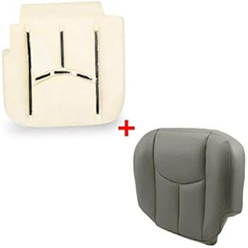 Driver Side Bottom Seat Cover & Foam Cushion For Ram 1500 2500 3500 4500 5500 (2006-2010) - Left Front Replacement