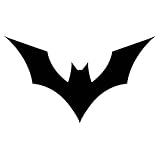 DC Comics Batman Beyond Symbol, Red, 6 Inch, Die