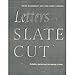 Letters Slate Cut. (Pentalic Book) by 