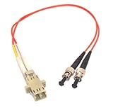 1ft Fiber Optic Adapter Cable LC (Female) to ST