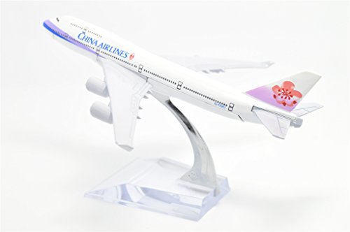 TANG DYNASTY(TM) 1:400 16cm Boeing B747-400 Taiwan China Airlines Metal Airplane Model Plane Toy Plane Model