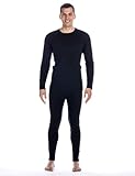 Noble Mount Men's Extreme Cold Waffle Knit Thermal Top and Bottom Set