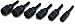 Titan 15223 Metric Nut Driver Set - 6 Piece