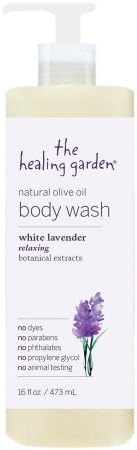 The Healing Garden White Lavender Body Wash, 16 fl oz