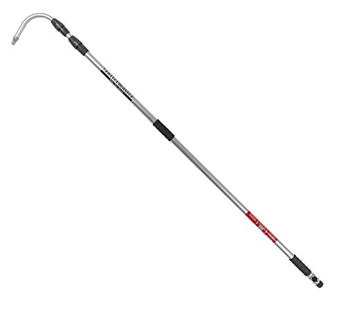 Photo 1 of Guttermaster Pro Telescopic Water Fed Pole, Gutter Cleaning Tool with Curved End -Easy Gutter Cleaning from the Ground, Connects to Most Garden Hoses, No Special Attachments Needed,Extends 16 Feet