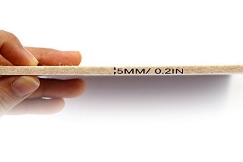 COOBL 24 Pack 6" X 8-1/3" X 1/5" Thick Heavy Duty Felt Sheets Furniture Pads for Hardwoods, Floors, Furniture,Tabletops, Shelves, Desks,and Countertops