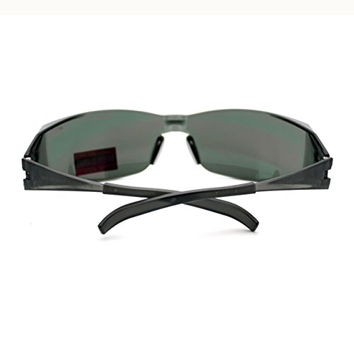 Safety Glasses Sunglasses Rimless Rectangular UV400 ANSI Z87.1 Certified