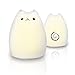Night Lights for Kids,ZNT Moe Breathing Light ,Children's Night Light with Unique Breathing Mode,Up to 24 hours Playtime