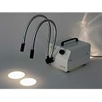 Amscope-HL150-AY-150W-Fiber-Optic-Dual-Gooseneck-Microscope-Light-Illuminator
