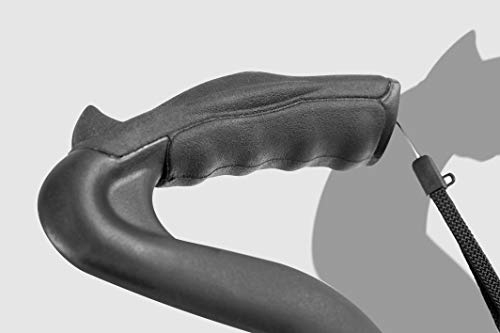 New Ergocane 2G by Ergoactives As Seen On TV. Shock Absorber Fully-Adjustable Ergonomic Cane (Matte Black Design)