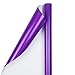 JAM Paper Gift Wrap - Glossy Wrapping Paper - 25 Sq Ft (30 in x 10 Ft) - Purple - Roll Sold Individually