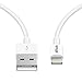 Lightning Cable, JETech 10ft USB Sync and Charging Lightning Cable for iPhone 6/6s/5/SE, iPad 4, iPad Air 1/2, iPad mini, iPad Pro (White) - 0458
