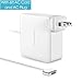 POWLAKEN Compatible MacBook Pro Charger 60W Mag Safe 2 T-Tip Power Adapter with 6FT AC Extension Cable, Charger Compatible with MacBook Air and for MacBooks 11