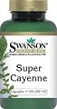 Swanson Super Cayenne 100,000 HU, 250 Capsules