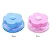 JClover Reusable Washing Machine Floating Lint Mesh Bag Portable Washer Lint Catcher, Hair Filter Net Pouch, Washer Hair Catcher, Washing Machine Lint Trap for Household Tool, 6 Pieces