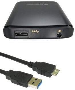 DragonTrading Replacement USB 3.0 Cable for Transcend StoreJet External Hard Drives, Compatible with StoreJet 25M3, 25M3S