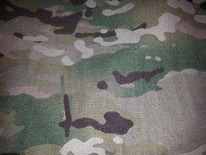 Multicam Ny/co Camouflage Fabric Military Specs Camo with Cotton Backing Waterproff By the Yard