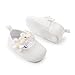 BENHERO Baby Infant Girls Soft Sole Floral Princess Mary Jane Shoes Prewalker Wedding Dress Shoes (11cm(0-6 Months), A-White)