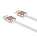 CableCreation Ultra Thin HDMI Cable Male to Male, 10ft HDMI 2.0 High-Speed Slim Low Profile Cable, Support 3D, 4K@60Hz, Audio Return Channel(ARC), Latest Version for PS4, X-Box etc, Braided, 3M