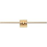 Dorian - 18W 1 LED Wall Sconce-3 Inches Tall and 30.5 Inches Wide-Gold Finish