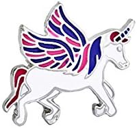Cdet 1X Cute Unicorn Head Brooch Pin Women Corsage Collar Lapel Badge Jewelry Scarves Shawl Clip Lady Jewelry Bag Ornament Men Gift