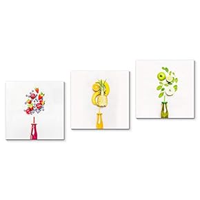Canvas Wall Art Fruits Dancing in...