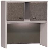 Bush Business Furniture Series A Collection 36W Hutch in Pewter