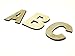 Mega Box of 168 Craft Wood Letters, Varying Natural Colors, Wood Alphabet, 2.125