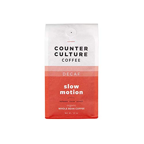 Counter Culture Coffee Fresh Roasted Organic Whole Bean Coffee (Kosher) Slow Motion Decaf