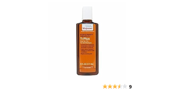 Amazon Com Walgreens T Plus Tar Gel Dandruff Shampoo 6 Oz By Walgreens Beauty Personal Care