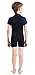 Lemorecn Wetsuits Youth Premium Neoprene 2mm Youth's Shorty Swim Suits(4021-US8)