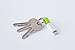The inCharge Ultra Portable Charging / Sync Keychain Cable Compatible With Apple iPhone / iPad / iPod 10mm Thin Version (Green)