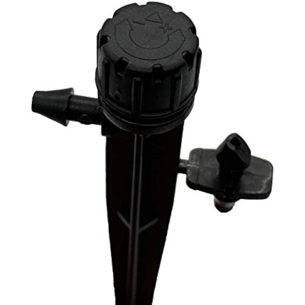 Drip Emitters 360 Degree Adjustable Water Flow Irrigation Drippers For