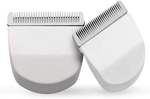 BESTBOMG 2PCS Professional Peanut Snap On Clipper Blades Beard Trimmer Blade #2068-300 -Compatible with Wahl Peanut/Clipper/Trimmer